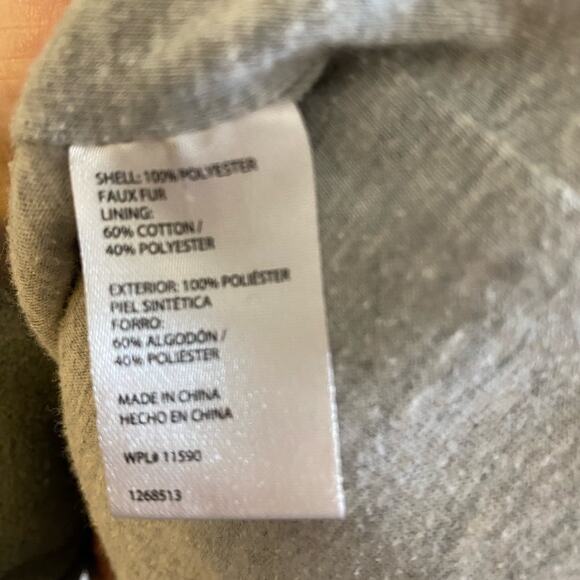 Weatherproof Mauve Long Sleeve 1/4 Zip Mock Neck Lined Sherpa Pullover Size L - Picture 8 of 8